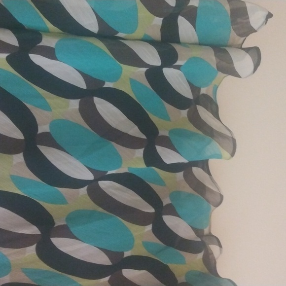 NWOT Size 22W Beautiful skirt Turquoise. Great condition. - Picture 5 of 6